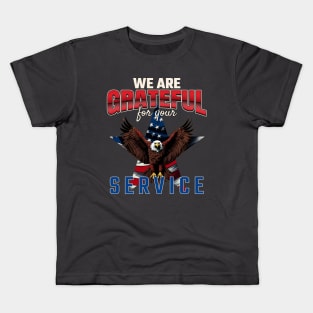 USA Veterans Day Patriot Kids T-Shirt